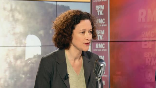 La secrétaire d'Etat auprès du ministre de la Transition écologique et solidaire Emmanuelle Wargon, le 15 février 2019 sur BFMTV et RMC.