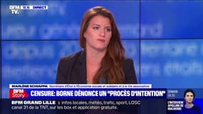 Marlène Schiappa dénonce des "invectives personnelles et pas très constructives" de la part de Mathilde Panot contre Élisabeth Borne