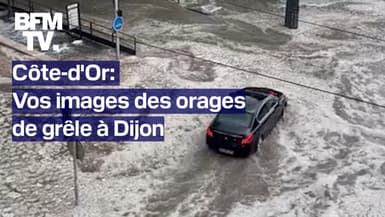 Côte-d'Or: vos images des orages de grêle à Dijon et dans ses alentours