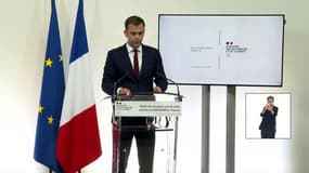 Le ministre de la Santé Olivier Véran ce mercredi soir.