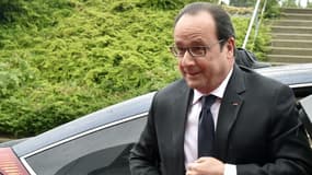 Vendredi, François Hollande s'est rendu au congrès de la Mutualité à Nantes avant de se rendre au Musée d'art contemporain dans le Val-de-Marne.