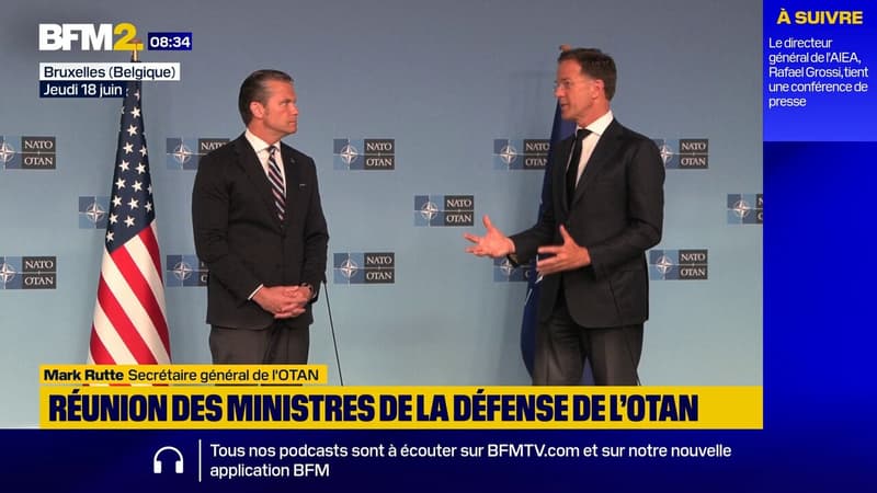 "L'Otan 3.0 est vraiment en train de se réaliser", affirme Mark Rutte