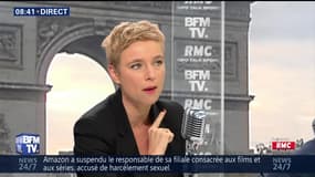 Clémentine Autain face à Jean-Jacques Bourdin en direct