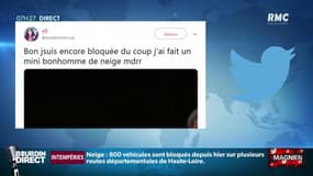 #Magnien: Sur Twitter, les internautes se sont amusés de l'arrivée de la neige 