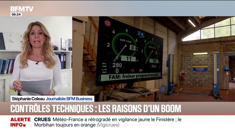 Quelles sont les raisons de la forte augmentation des contrôles techniques en France?