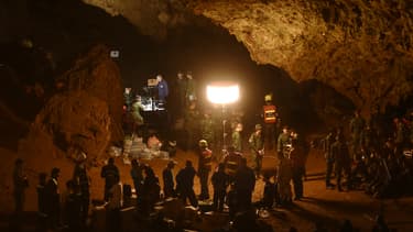 La grotte de Tham Luang en Thaïlande