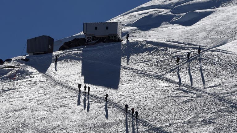 L'accident a eu lieu au-dessus du refuge Vallot.