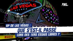 F1 : Que s'est-il passé aux premiers essais libres du GP de Las Vegas ?
