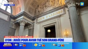 Lyon: jugée pour avoir tué son grand-père, la défense évoque "l'aide à mourir"