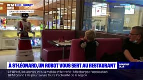 Près de Boulogne-sur-Mer, un robot vous sert au restaurant