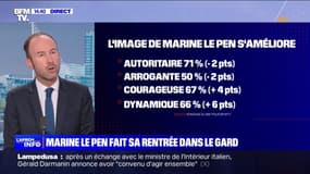 Marine Le Pen fait sa rentrée dans le Gard, portée par des sondages favorables