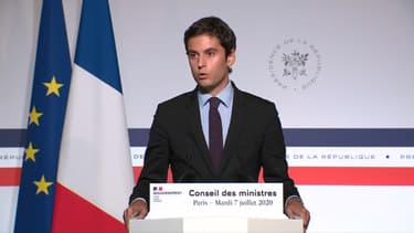 Gabriel Attal, mardi 21 juillet