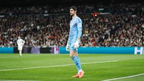 Thibaut Courtois, ici le 8 février 2025, au Bernabeu, sera davantage occupé durant les fenêtres internationales désormais