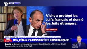 Arno Klarsfeld: Éric Zemmour "essaye de sauver la mémoire de ceux qui ont commis les crimes et ôte à la population française et à l'Église de France son rôle salvateur dans la protection des juifs"