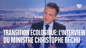 L'interview en intégralité de Christophe Béchu, ministre de la Transition écologique