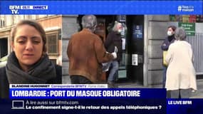 En Lombardie, le port du masque devient obligatoire 