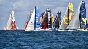 Le départ du Vendée Globe 2016