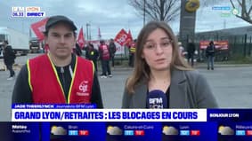 Grève du 23 mars: plusieurs blocages en cours dans le Grand Lyon