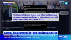 Bayrou à Matignon: les réactions des élus azuréens