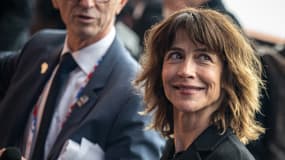Sophie Marceau inaugure à Osaka le pavillon français de l'Exposition universelle, le 13 avril 2025