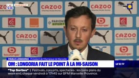 OM: Pablo Longoria fait le point à mi-saison