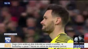 Le gardien de l'équipe de France Hugo Lloris arrêté en état d'ébriété au volant à Londres