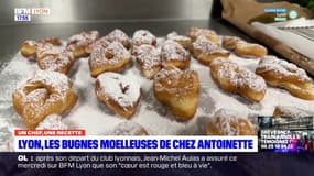 La recette des bugnes moelleuses de chez Antoinette, à Lyon