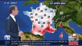 La météo pour ce mardi 11 juillet 2017