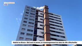 Habitat en Alsace : Bati neuf et ancien, un réaménagement du coeur de ville à Bischwiller