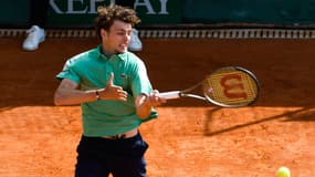 Ugo Humbert au Masters 1000 de Monte-Carlo, le 12 avril 2022.