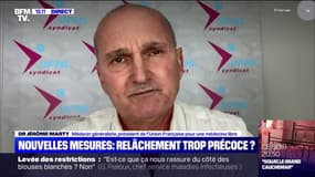 "On a l'impression que le gouvernement joue à l'EuroCovidMillion": Jérôme Marty réagit à l'allègement des restrictions sanitaires