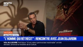 "J'essaie toujours de trouver des émotions nouvelles, et ça passe par le risque": Jean Dujardin à l'affiche de "L'homme qui rétrécit", en salle dès mercredi