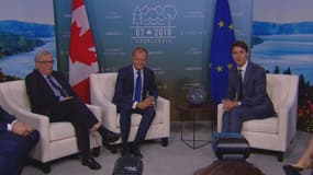 G7, un sommet sous haute tension entre Trudeau, Macron et Trump