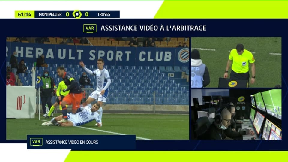 Téji Savanier lors de Montpellier-Troyes le 19 janvier 2022 Téji Savanier lors de Montpellier-Troyes le 19 janvier 2022