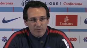 Unai Emery en conférence de presse