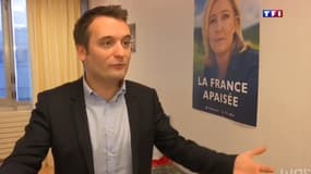 Florian Philippot au 13 heures de TF1 lundi 