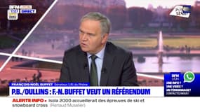 Fusion d'Oullins et Pierre-Bénite: François-Noël Buffet souhaite un référendum