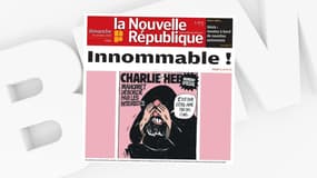 La une de la "Nouvelle République", le 18 octobre 2020, au surlendemain de l'assassinat de Samuel Paty.