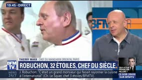 "On essayait de ressembler à Joël Robuchon", se souvient Thierry Marx