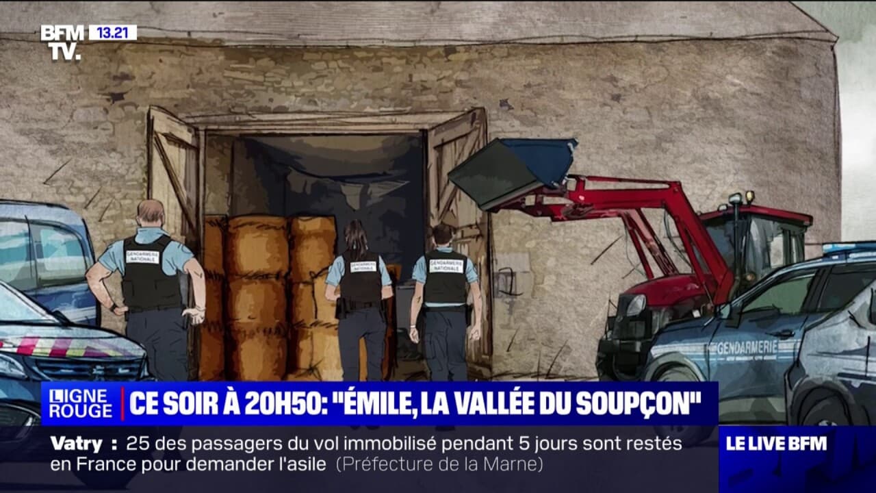 Émile qui est le jeune agriculteur ayant eu une altercation avec le grandpère le matin de la
