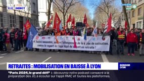 Retraites : mobilisation en baisse à Lyon
