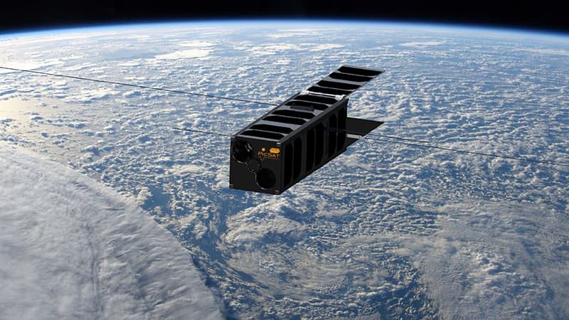 Lancé dans l'espace depuis l'Inde, le 12 janvier 2018, PicSat doit fonctionner durant une année en orbite.