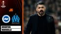 Brighton 1-0 Marseille: "On a manqué de qualité", Gattuso triste mais lucide