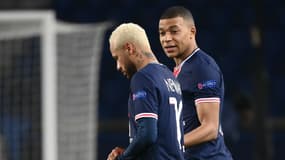 Kylian Mbappé et Neymar