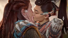 Un baiser lesbien est présent dans le jeu Horizon Forbidden West: Burning Shores