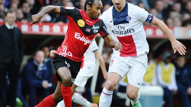 Jrémy Sorbon et Zlatan Ibrahimovic
