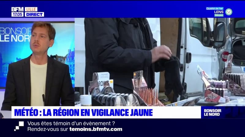 Nord et Pas-de-Calais: vigilance jaune pour de fortes pluies et des vents violents