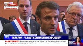 Emmanuel Macron: "Il y a des tas de gens qui ne se remettent pas de ne pas avoir gagné l'élection présidentielle"