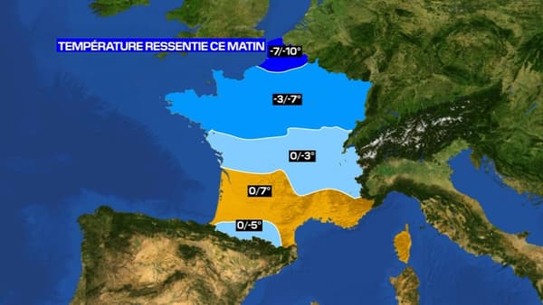 Une vague de froid touche le nord de la France cette semaine. Une vague de froid touche le nord de la France cette semaine.