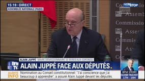 "J'ai purgé ma peine": devant les députés, Alain Juppé évoque son passé judiciaire
